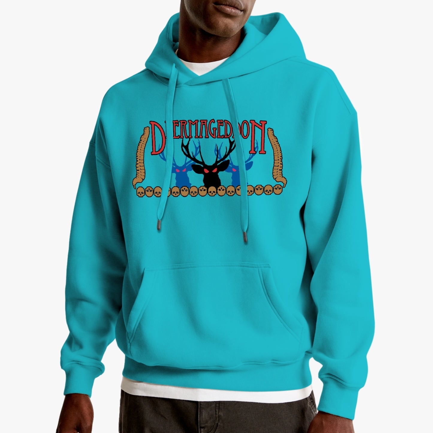 Official Deermageddon the Musical "DTM Flag" Unisex Classic Lined Pullover Hoodie