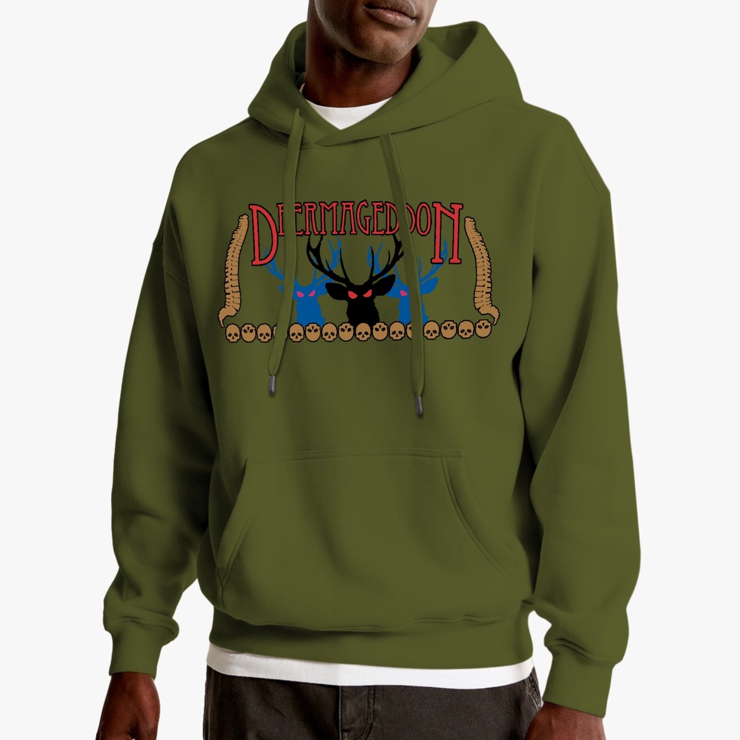 Official Deermageddon the Musical "Nuke Design" Classic Lining Unisex Premium Pullover Hoodie