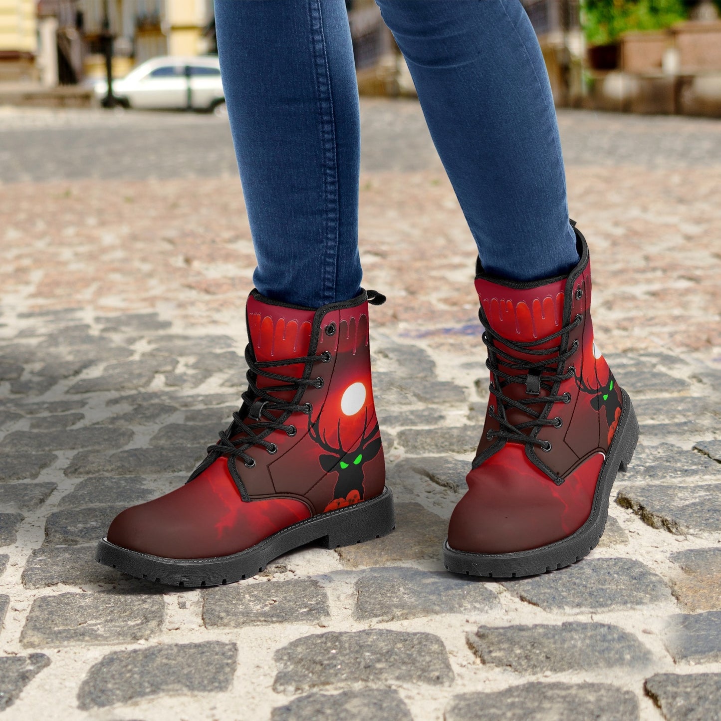 Deermageddon the Musical "Blood Moon" Boots (Men's and Women's)