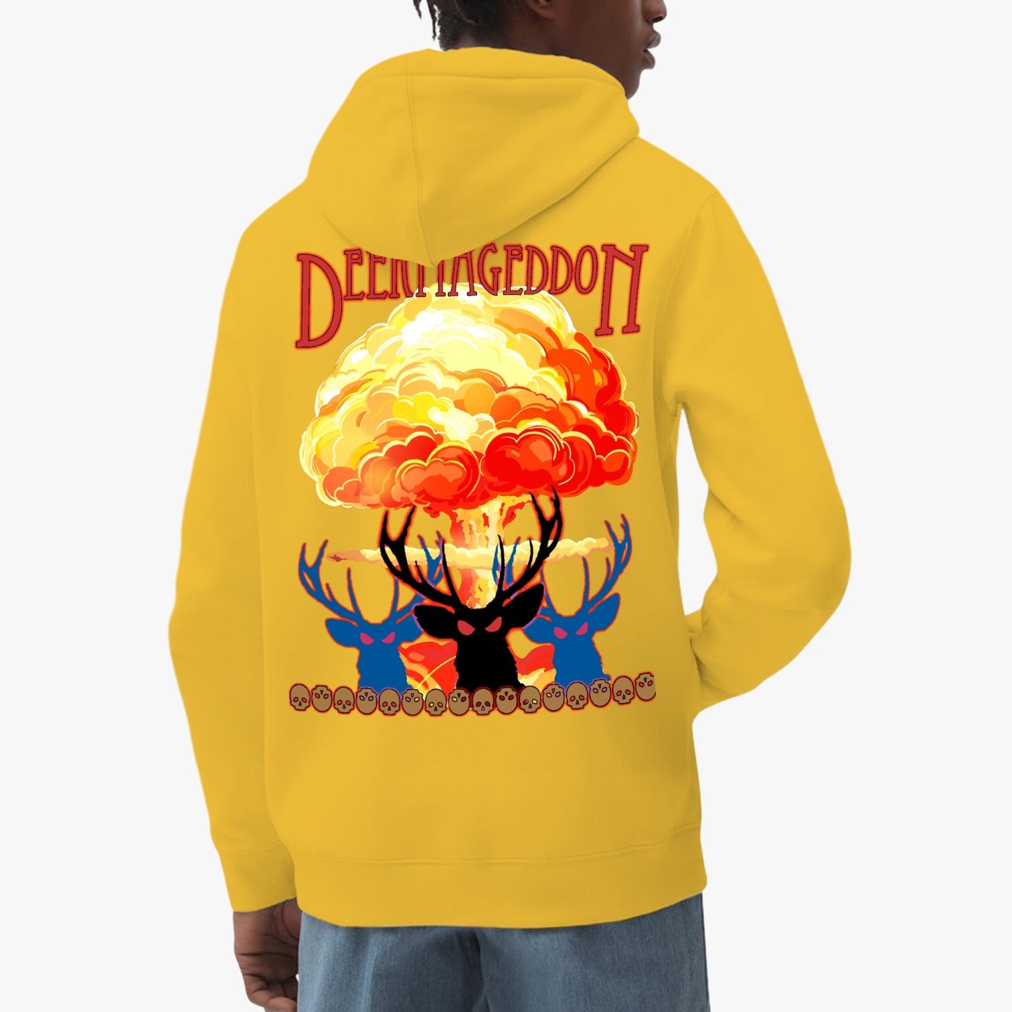 Official Deermageddon the Musical "Nuke Design" Classic Lining Unisex Premium Pullover Hoodie