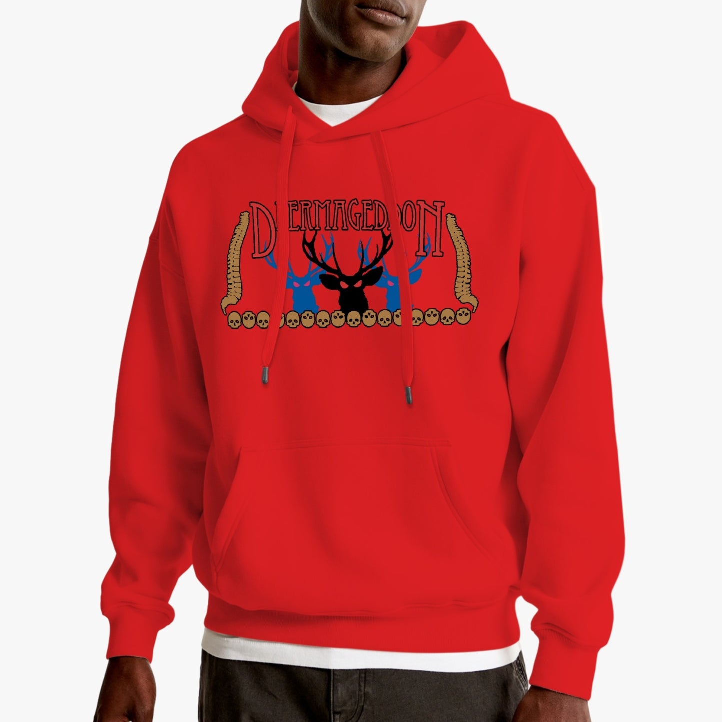 Official Deermageddon the Musical "DTM Flag" Unisex Classic Lined Pullover Hoodie