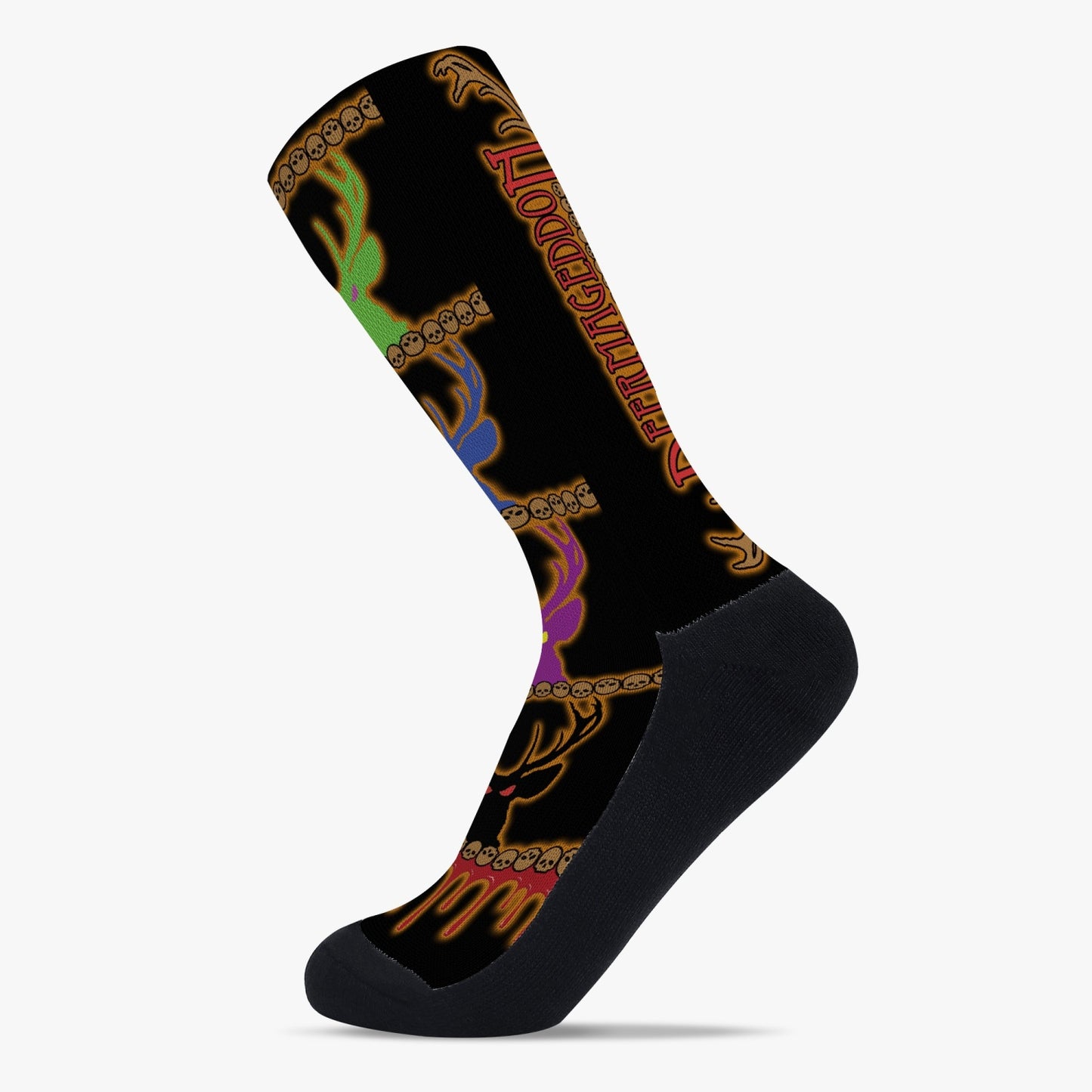 Official Deermageddon the Musical Logo Socks