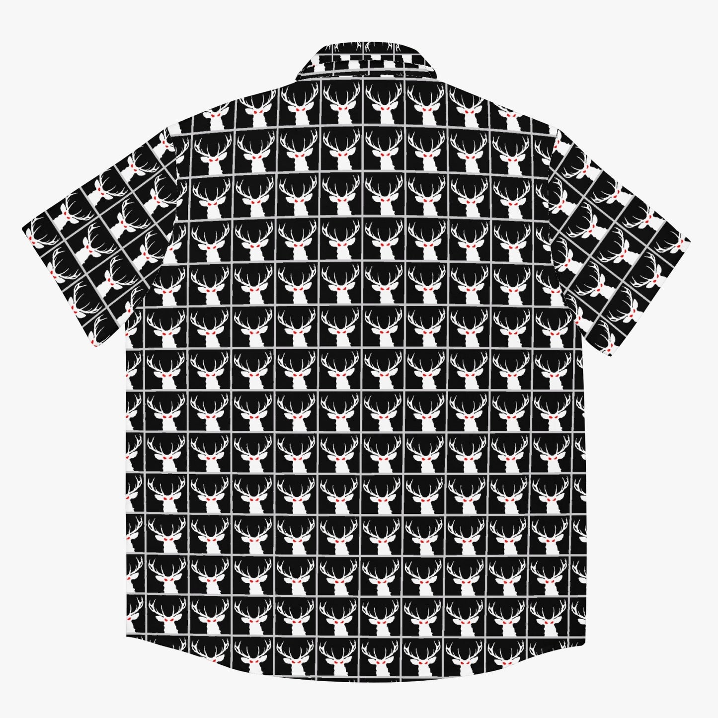 Deermageddon the Musical Black Checkerboard Hawaiian Tee