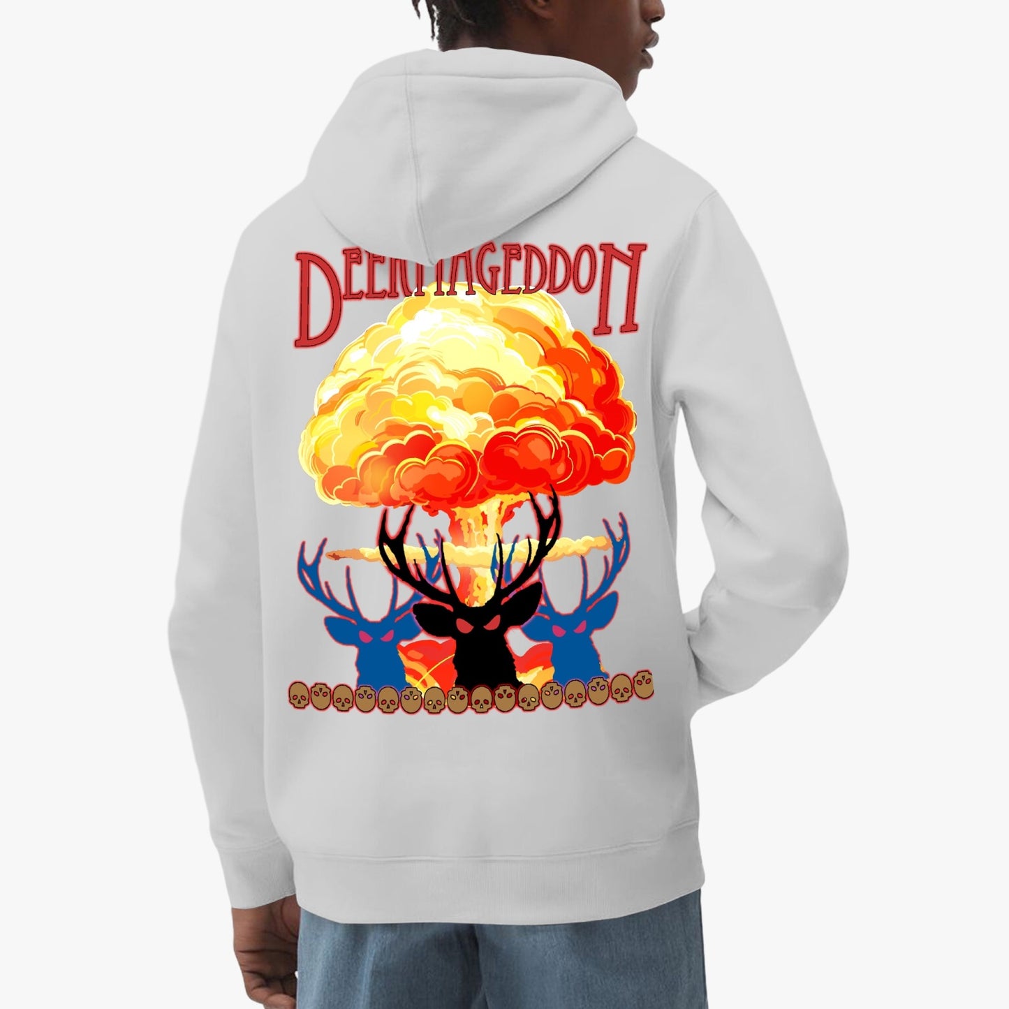 Official Deermageddon the Musical "Nuke Design" Classic Lining Unisex Premium Pullover Hoodie