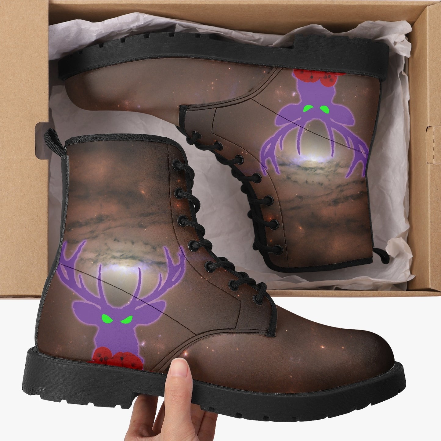 Deermageddon the Musical "Black Hole" Boots (Men's and Women's)