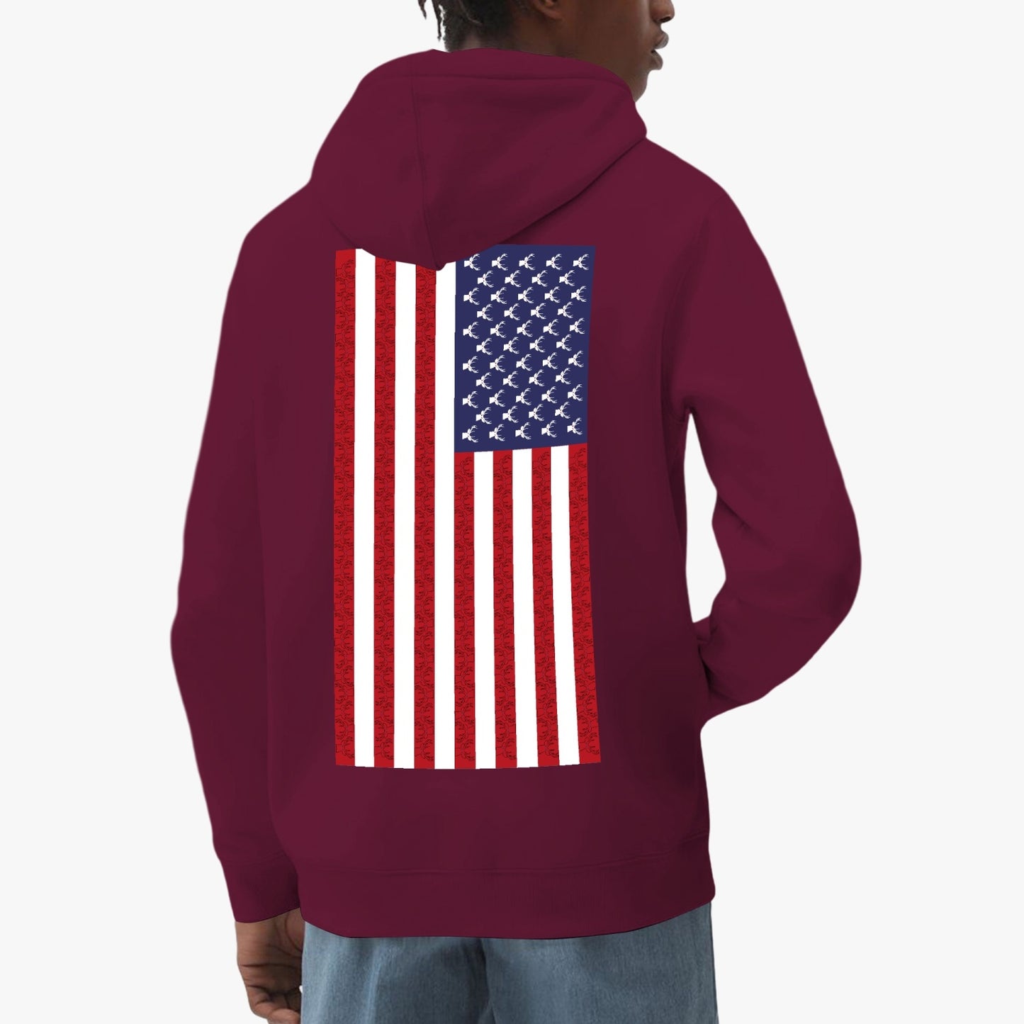 Official Deermageddon the Musical "DTM Flag" Unisex Classic Lined Pullover Hoodie