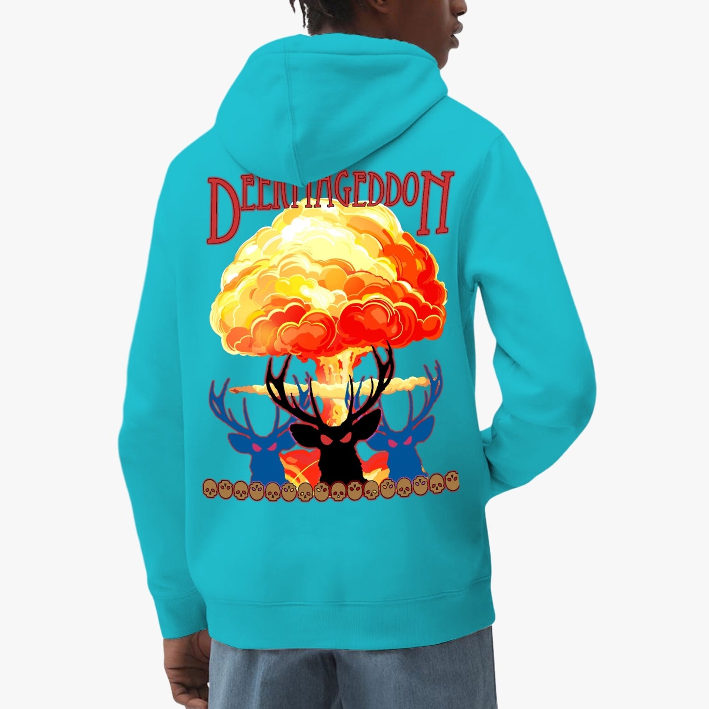 Official Deermageddon the Musical "Nuke Design" Classic Lining Unisex Premium Pullover Hoodie