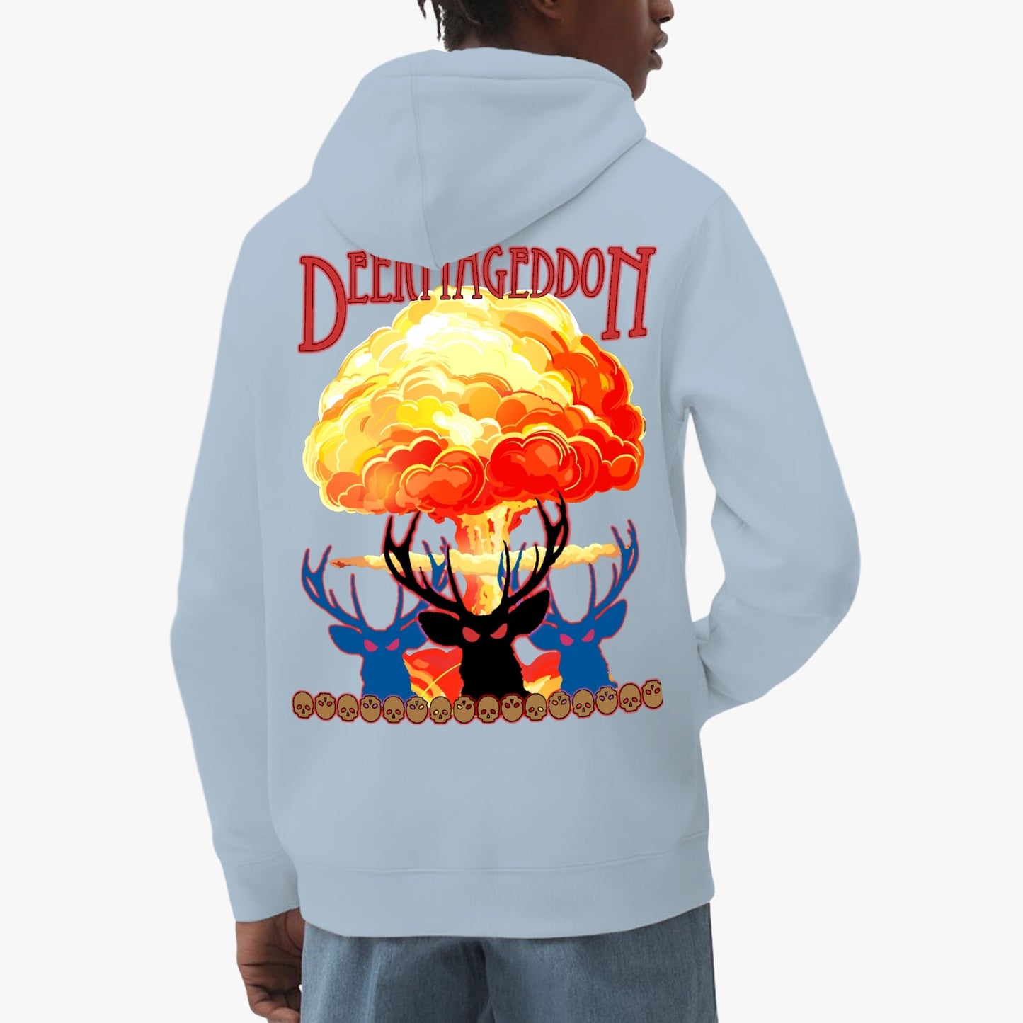 Official Deermageddon the Musical "Nuke Design" Classic Lining Unisex Premium Pullover Hoodie