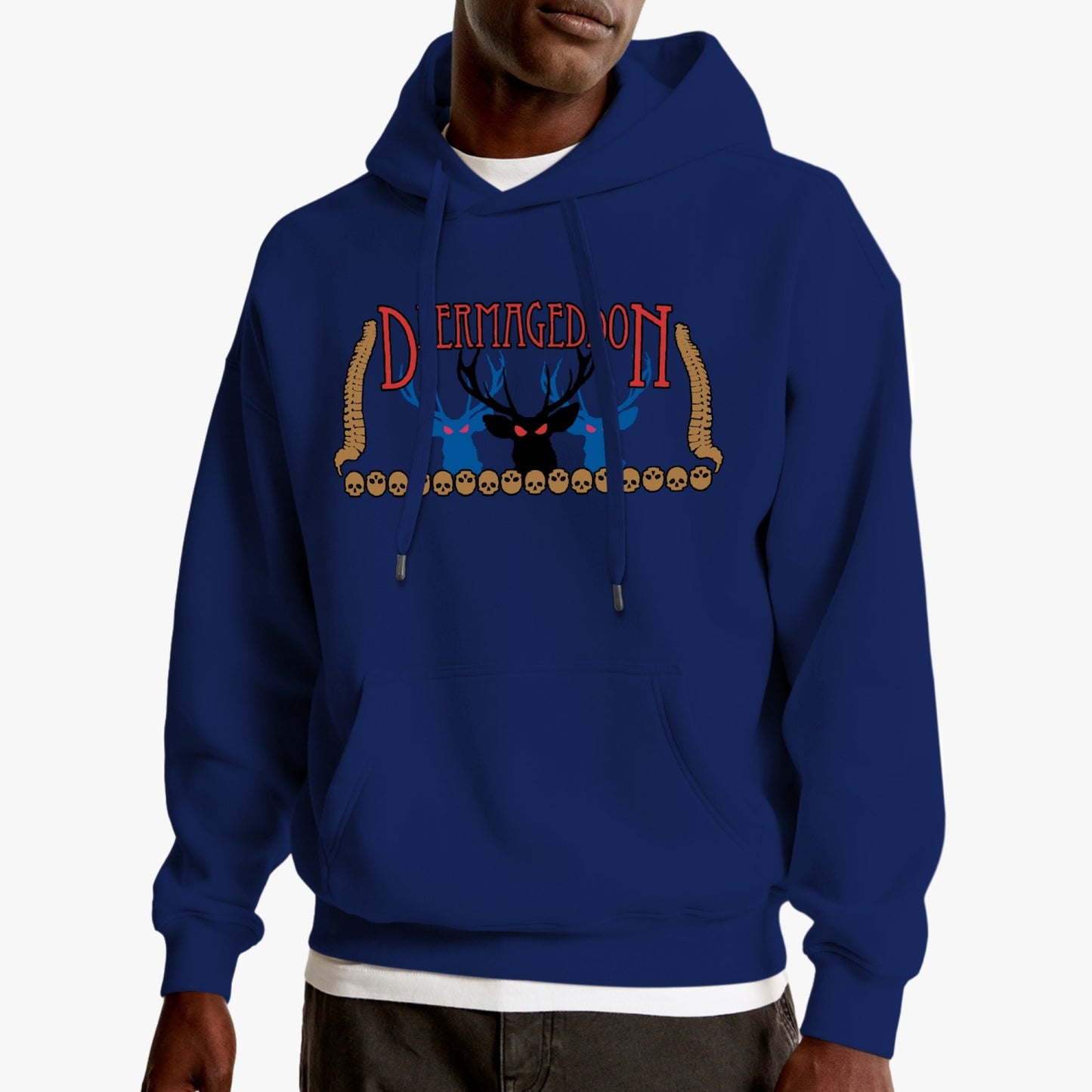 Official Deermageddon the Musical "DTM Flag" Unisex Classic Lined Pullover Hoodie