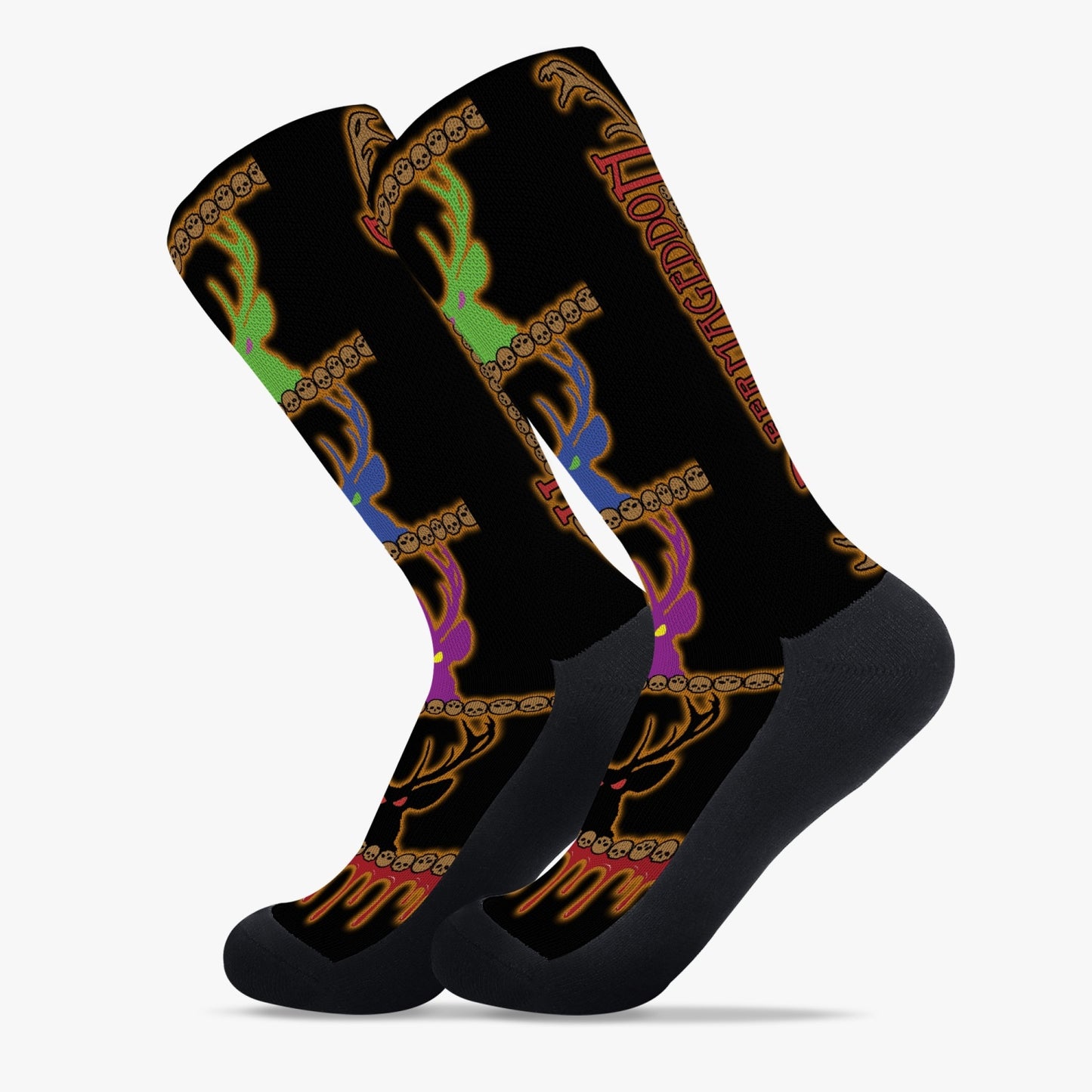 Official Deermageddon the Musical Logo Socks