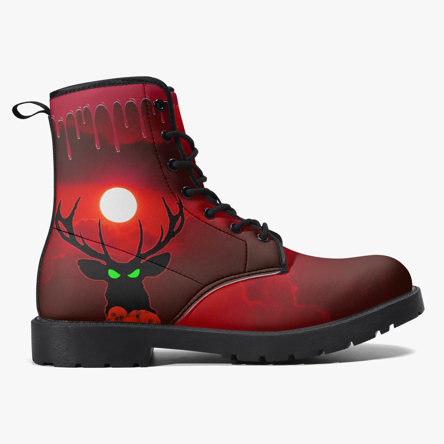 Deermageddon the Musical "Blood Moon" Boots (Men's and Women's)