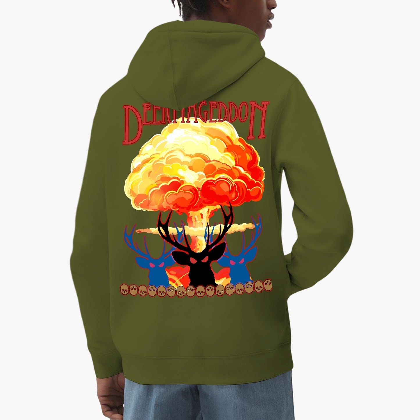 Official Deermageddon the Musical "Nuke Design" Classic Lining Unisex Premium Pullover Hoodie