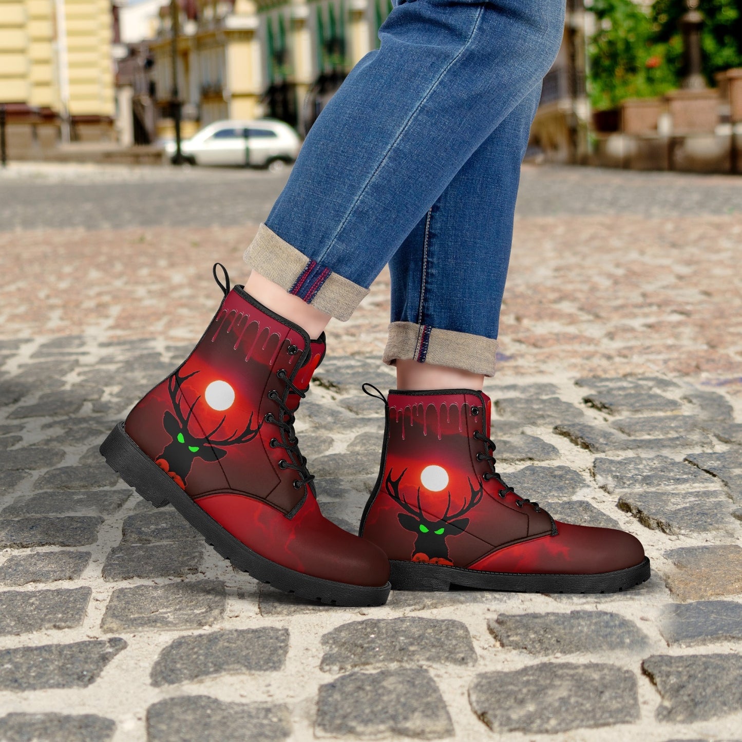 Deermageddon the Musical "Blood Moon" Boots (Men's and Women's)