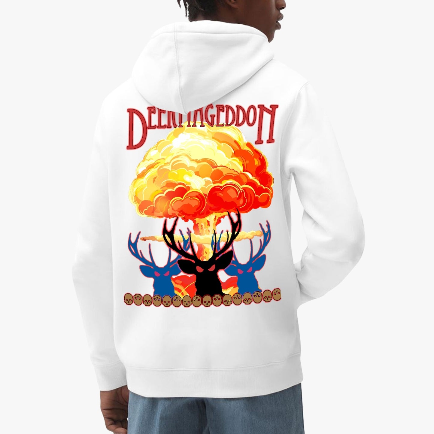 Official Deermageddon the Musical "Nuke Design" Classic Lining Unisex Premium Pullover Hoodie