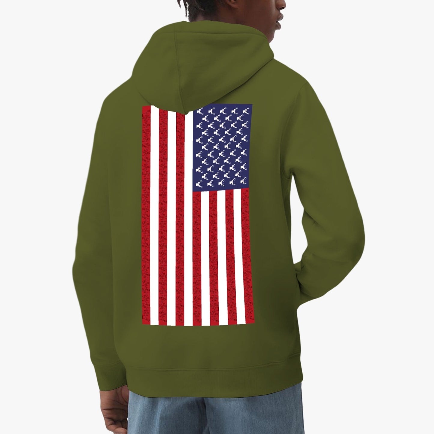 Official Deermageddon the Musical "DTM Flag" Unisex Classic Lined Pullover Hoodie