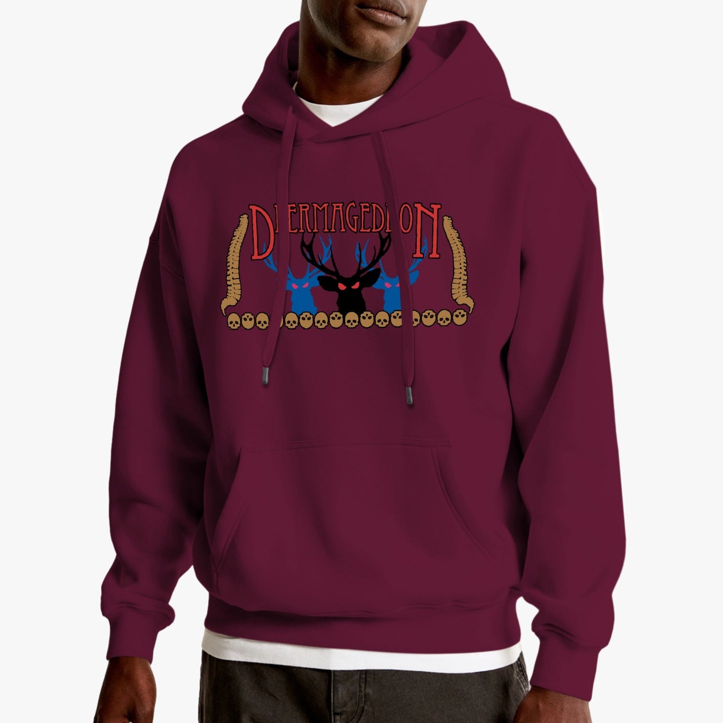 Official Deermageddon the Musical "Sunshine and Rainbows" Unisex Classic Lined Pullover Hoodie