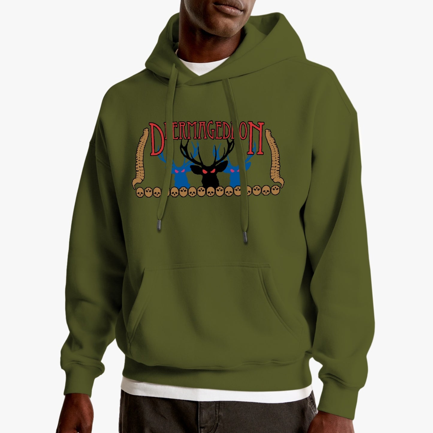 Official Deermageddon the Musical "Sunshine and Rainbows" Unisex Classic Lined Pullover Hoodie