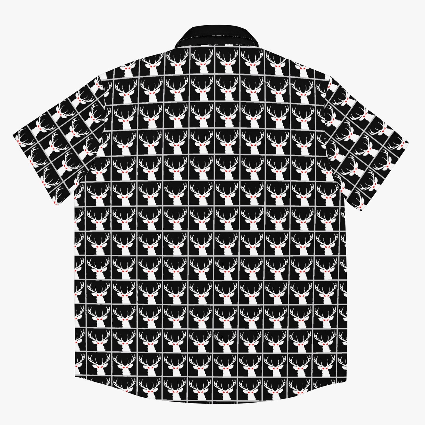 Deermageddon the Musical Black Checkerboard w/Black Trim Hawaiian Tee