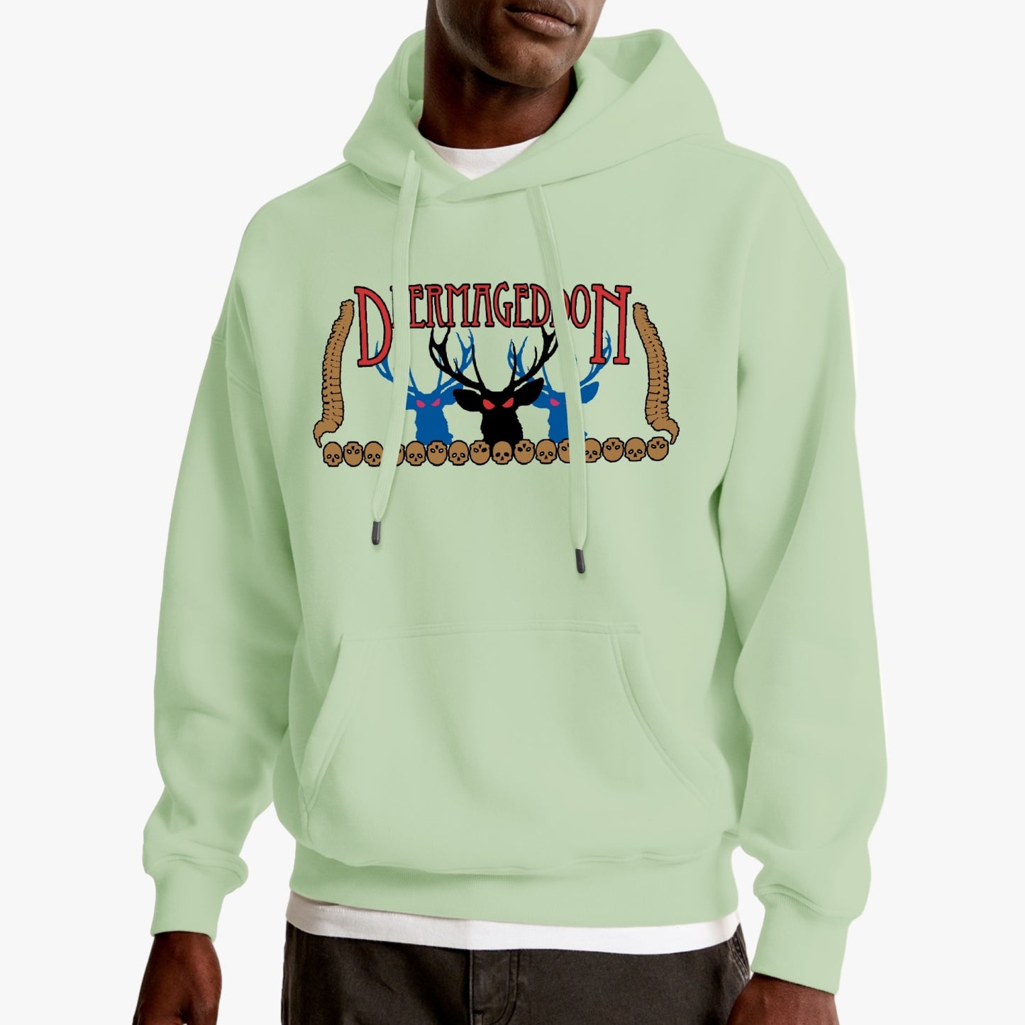 Official Deermageddon the Musical "DTM Flag" Unisex Classic Lined Pullover Hoodie