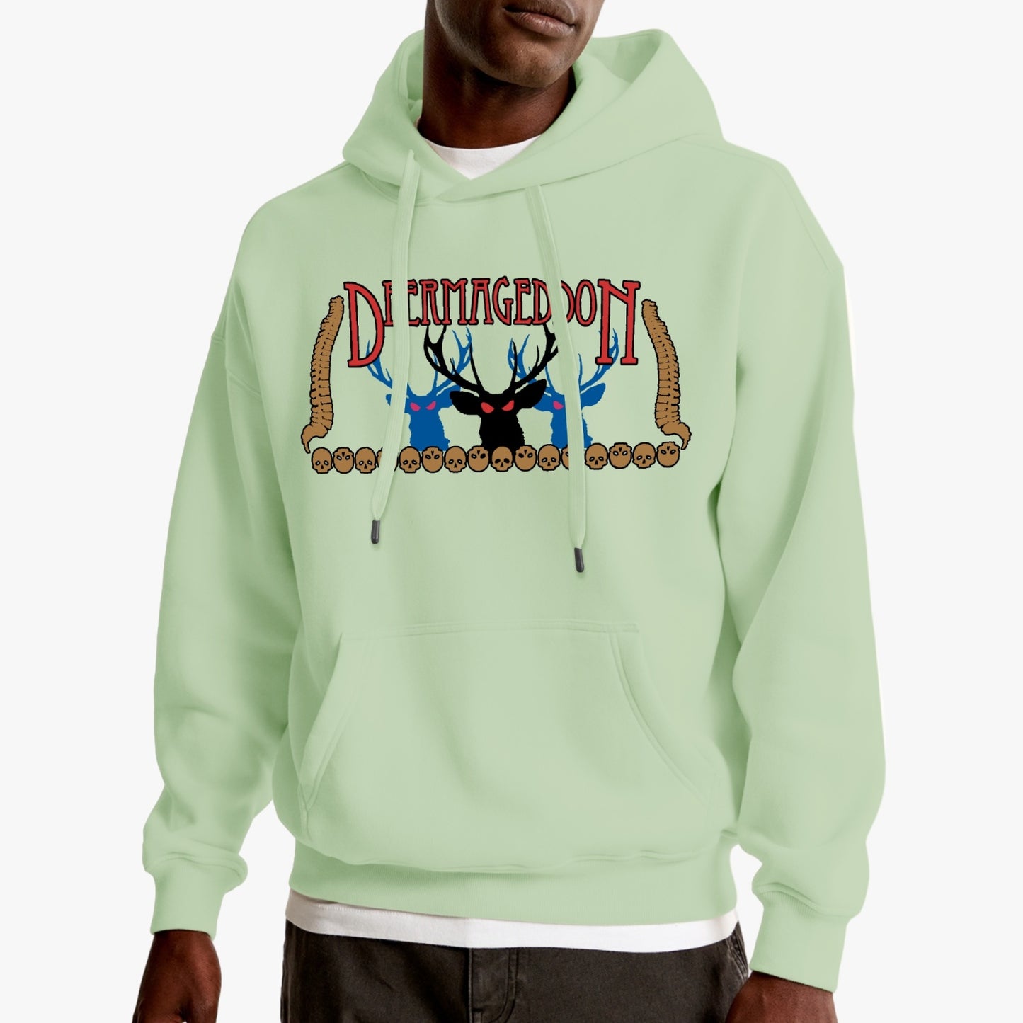 Official Deermageddon the Musical "Nuke Design" Classic Lining Unisex Premium Pullover Hoodie