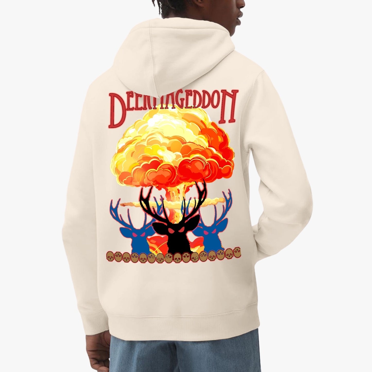 Official Deermageddon the Musical "Nuke Design" Classic Lining Unisex Premium Pullover Hoodie