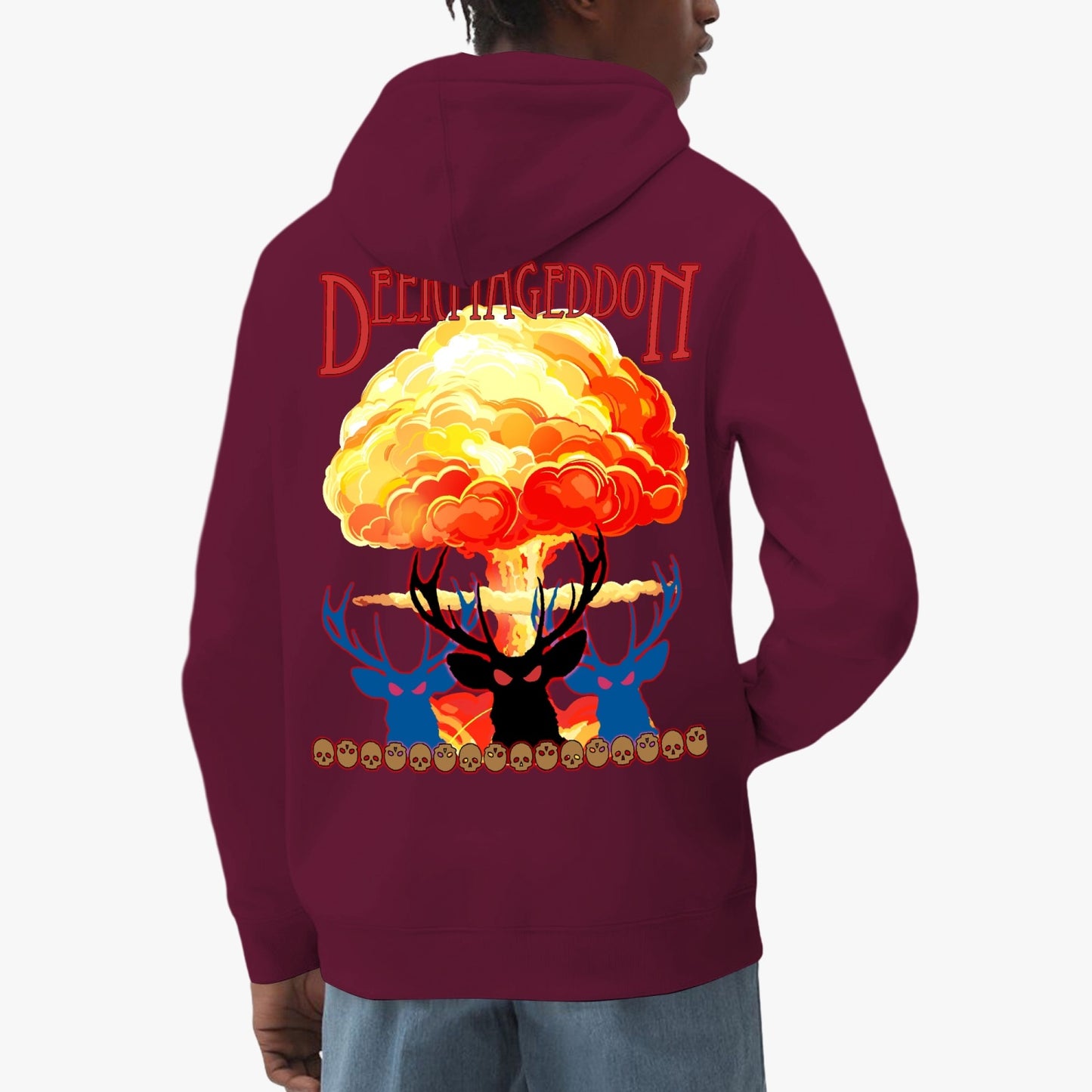 Official Deermageddon the Musical "Nuke Design" Classic Lining Unisex Premium Pullover Hoodie