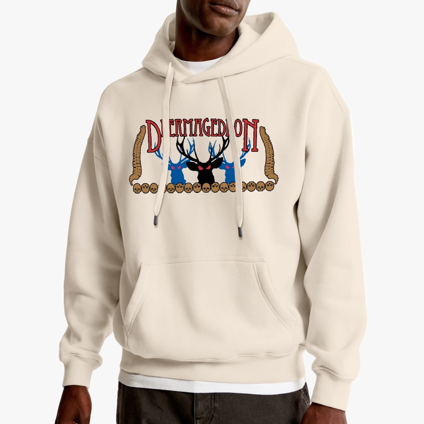 Official Deermageddon the Musical "Sunshine and Rainbows" Unisex Classic Lined Pullover Hoodie