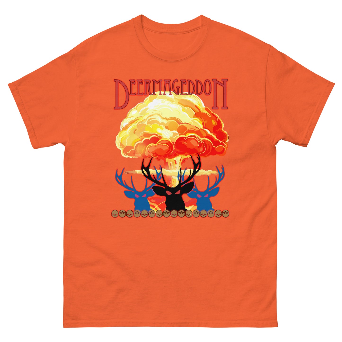 Official Deermageddon the Musical Nuke Print Tee-Shirt