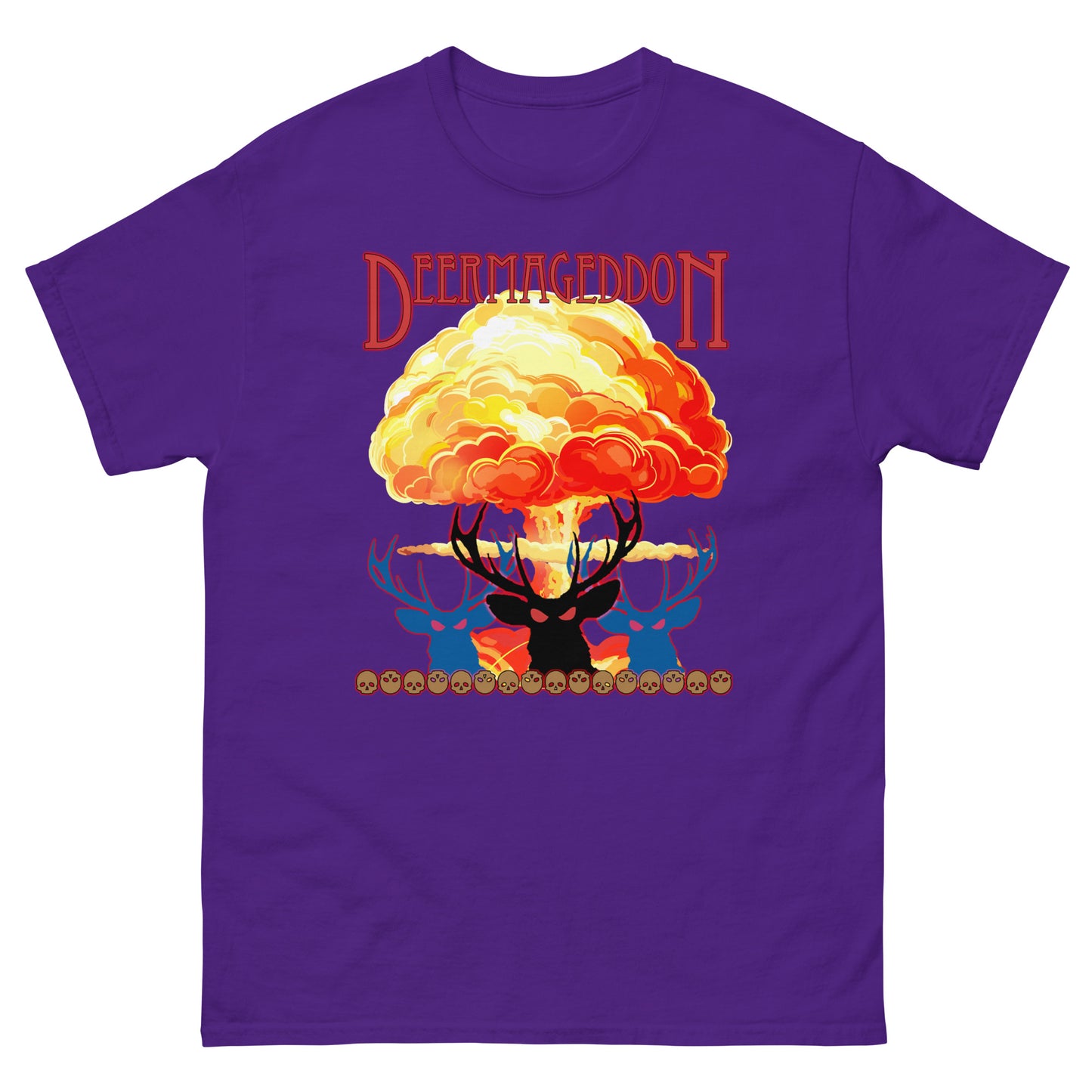 Official Deermageddon the Musical Nuke Print Tee-Shirt