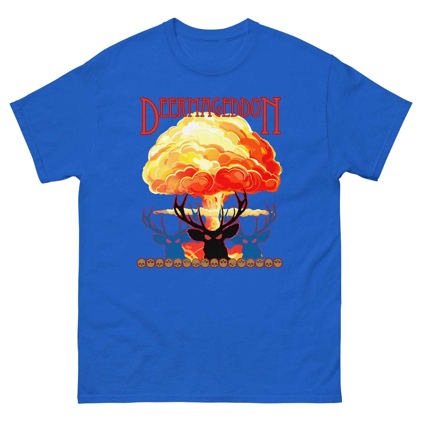 Official Deermageddon the Musical Nuke Print Tee-Shirt