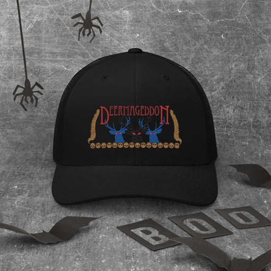 Official Deermageddon the Musical Logo Embroidered Trucker Cap