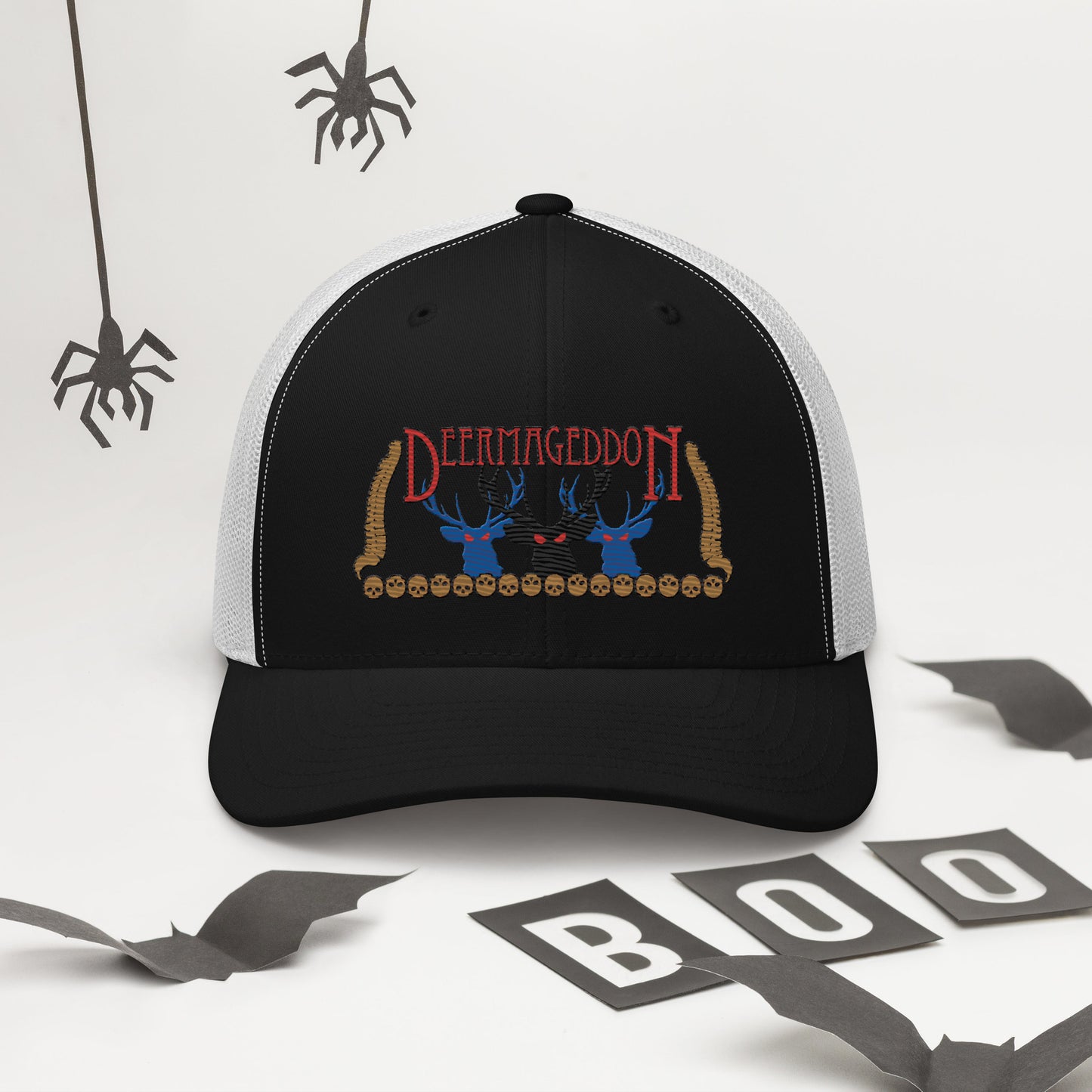 Official Deermageddon the Musical Logo Embroidered Trucker Cap