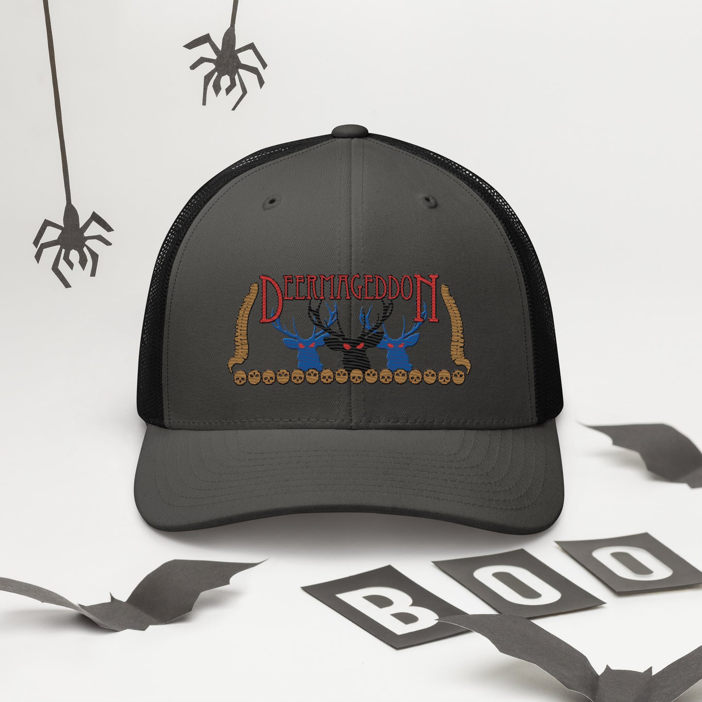 Official Deermageddon the Musical Logo Embroidered Trucker Cap