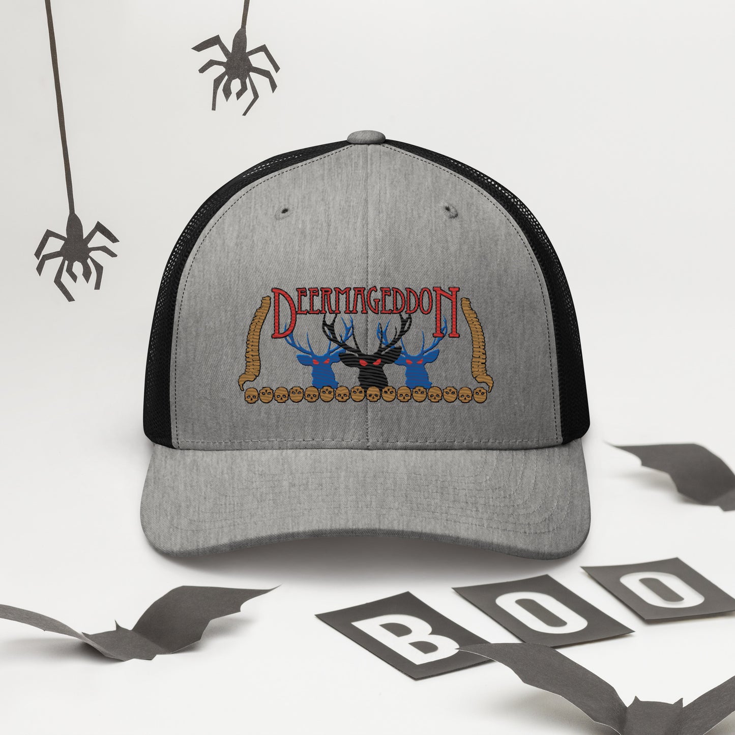 Official Deermageddon the Musical Logo Embroidered Trucker Cap