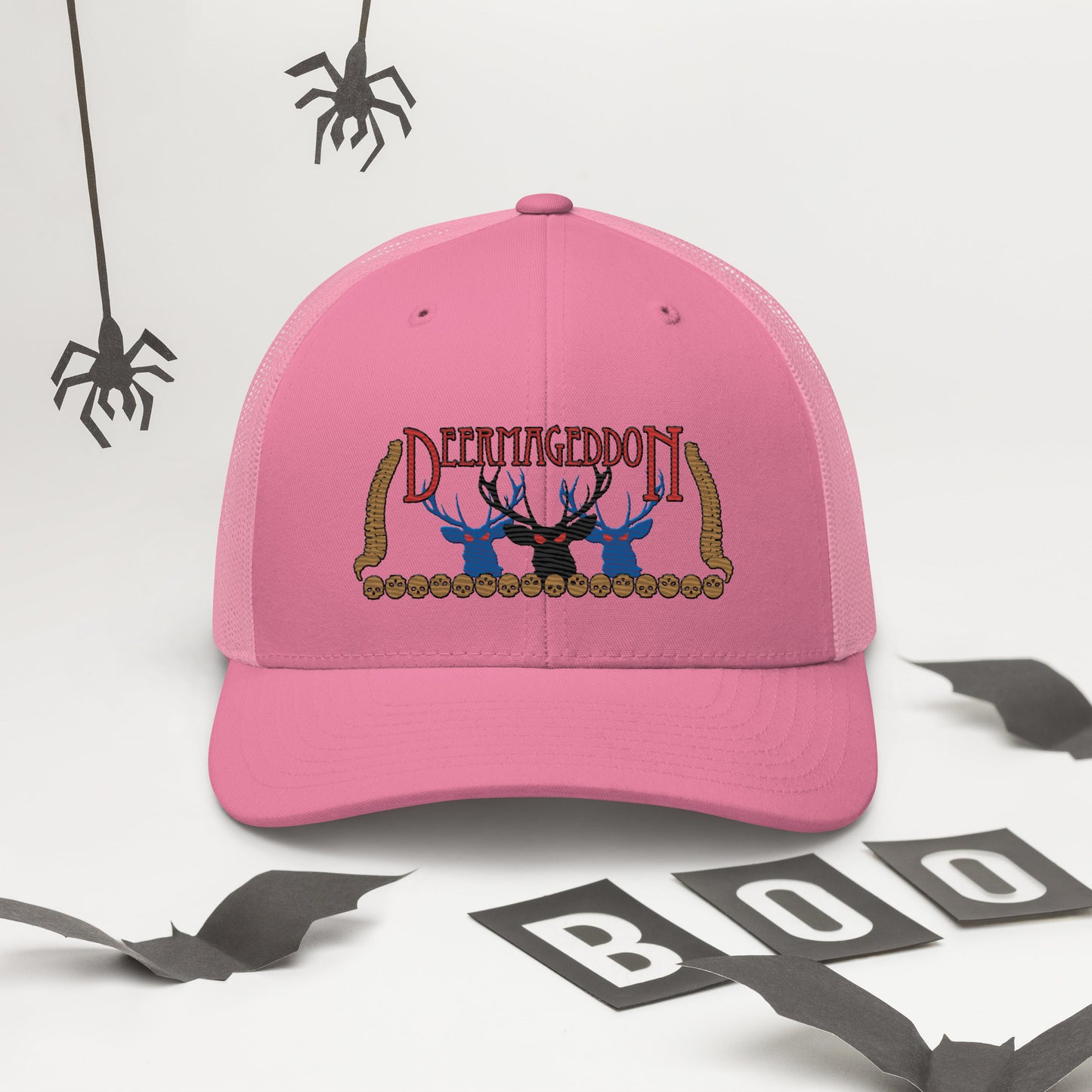 Official Deermageddon the Musical Logo Embroidered Trucker Cap