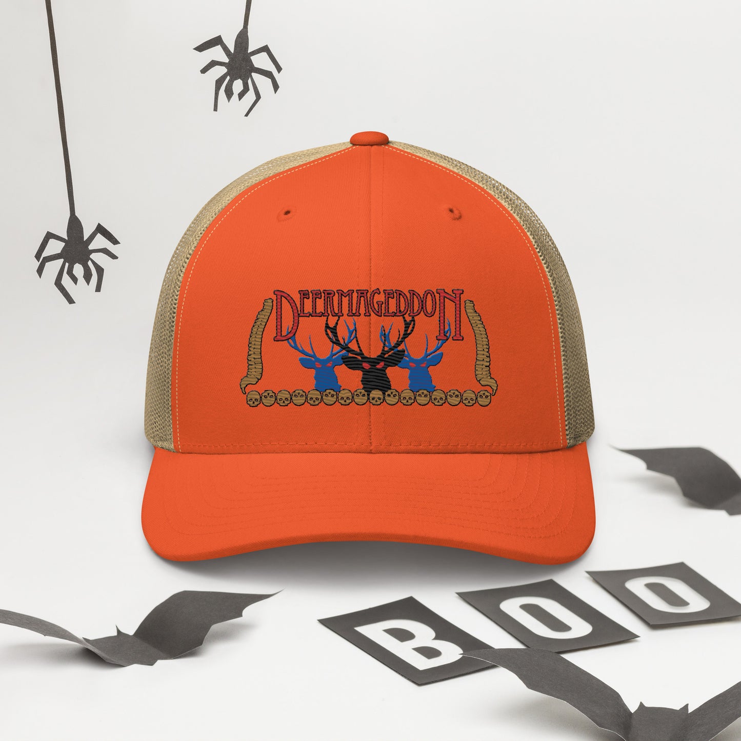 Official Deermageddon the Musical Logo Embroidered Trucker Cap