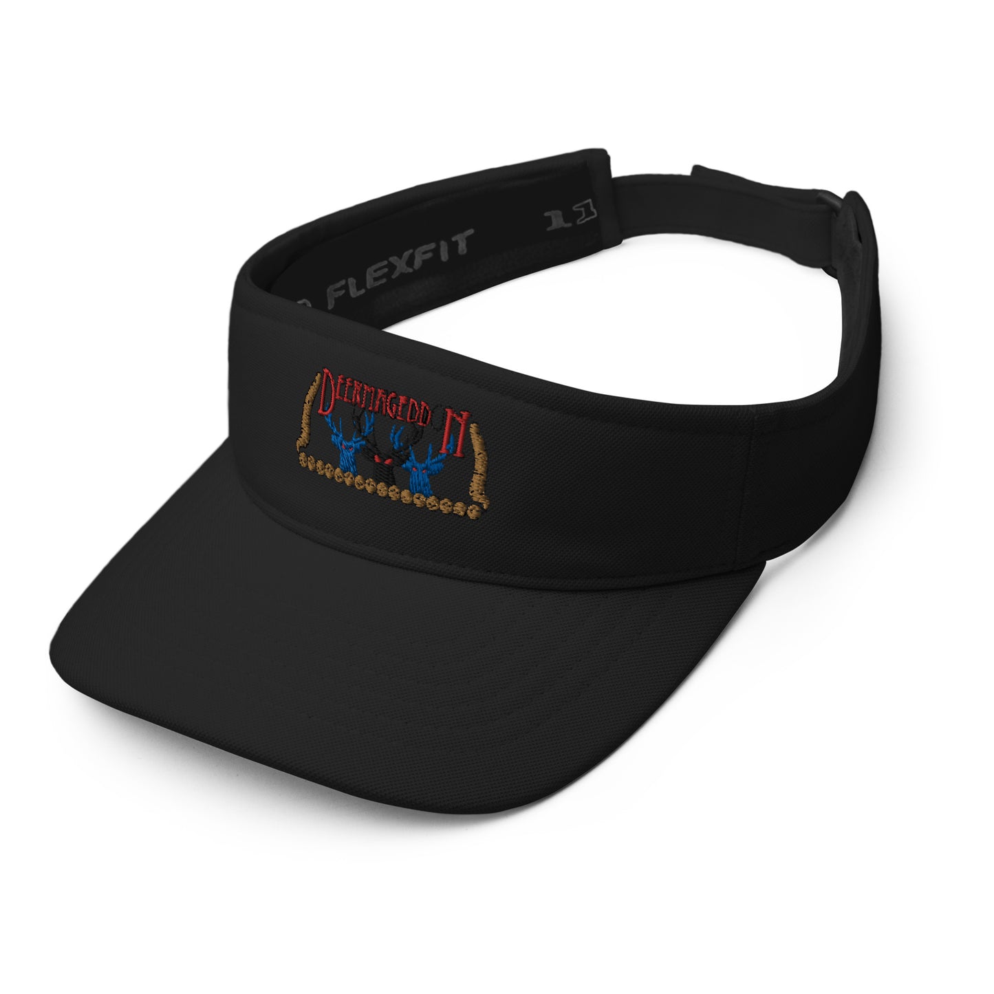 Deermageddon the Musical Sun Visor - Golf Head Gear