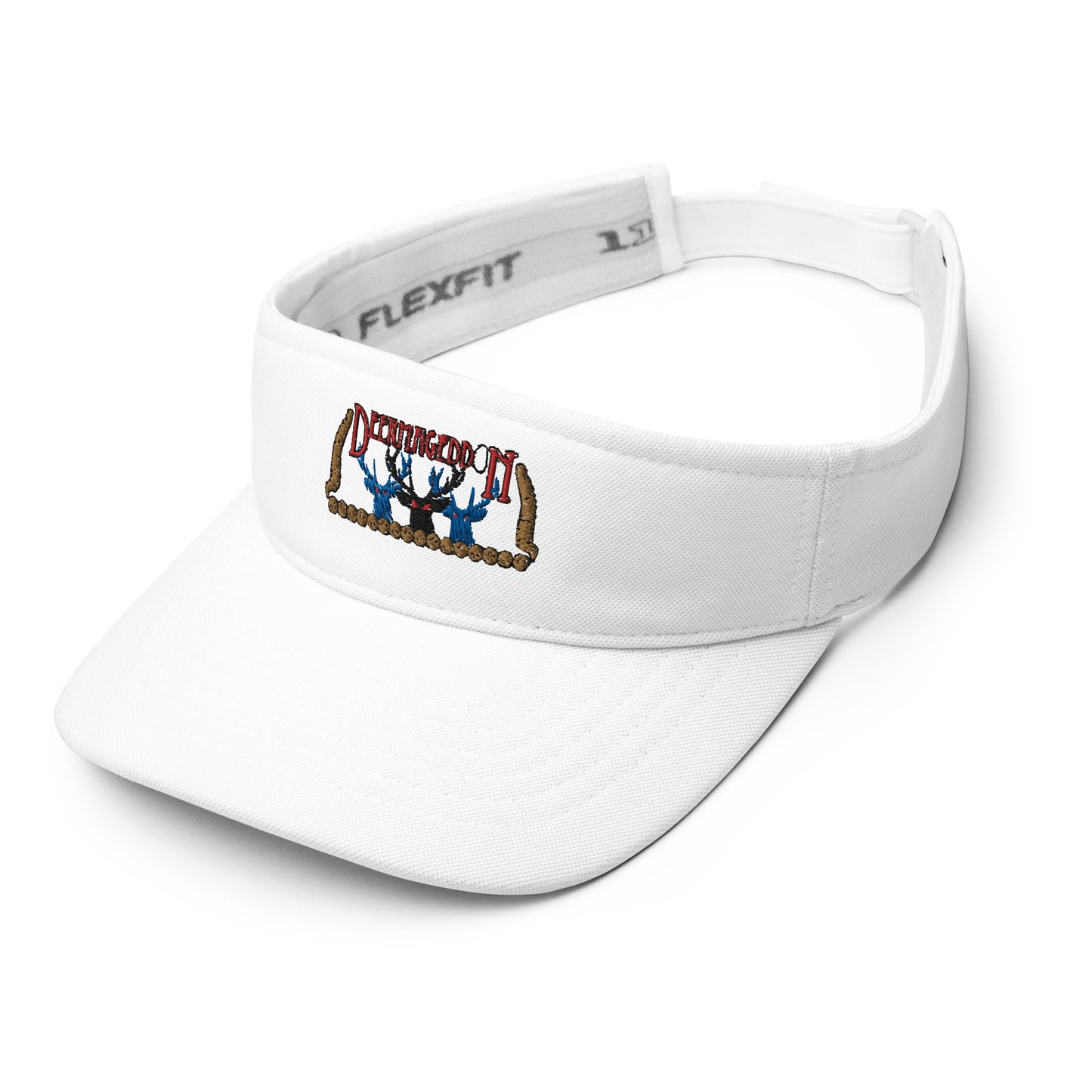 Deermageddon the Musical Sun Visor - Golf Head Gear